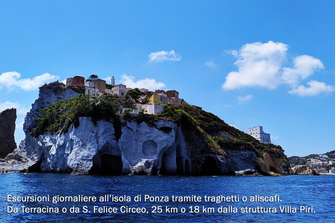 Villa Piri Sabaudia Bagian luar foto